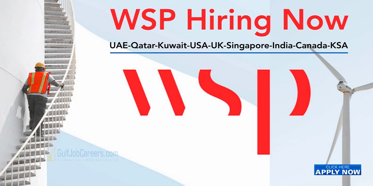 شركة WSP قطر تعلن عن فرص وظيفية شاغرة